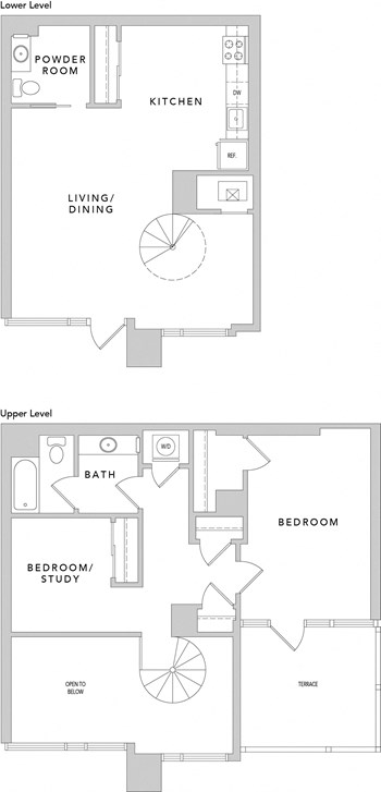 2P Townhouse Renovation 2 floor plan